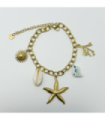 Pulseras brazaletes acero Dorado E2980100001641