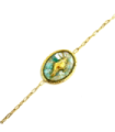 Pulseras brazaletes acero Dorado 2980100000507