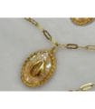 Collares acero Dorado 2980100000651
