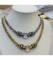 Collares acero Plateado 2910100003574