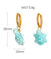 Pendientes acero  Dorado  9997010000445