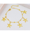 Pulseras brazaletes acero Dorado 9955010000070