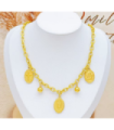 Collares acero Dorado 9991410000272