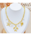 Collares acero Dorado 2660100003691