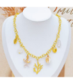 Collares acero Dorado 2660100003714