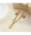 Collares acero Dorado 2660100003592