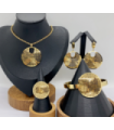 Solo collar acero Dorado 2960100022921
