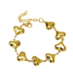 Pulseras brazaletes acero Dorado 2920100009452