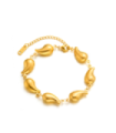 Pulseras brazaletes acero Dorado 2920100009568