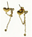 Pendientes acero Dorado 2980100002921