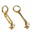 Pendientes acero Dorado 2980100002983
