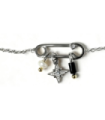 Pulseras brazaletes acero Plateado 2980100003010