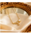 Collares acero Dorado 2620100013649