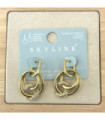 Pendientes acero Dorado 2710100006724