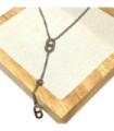 Collares acero Plateado 9964010000966