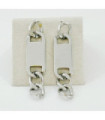 Pendientes acero Plateado 2460100005677
