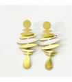 Pendientes acero Dorado 9974010004307