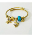 Pulseras brazaletes acero Dorado 9944010004973