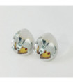 Pendientes acero Plateado 9974010000132