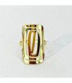 Anillos Sortijas acero Dorado 9988010000528