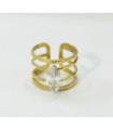 Anillos Sortijas acero Dorado 9988010001143
