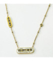 Collares acero Dorado 9964010001468