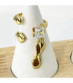 Anillos Sortijas acero Dorado 9988010001181