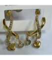 Pendientes acero Dorado 2710100007295