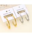 Pendientes acero Dorado 2710100007318