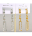 Pendientes acero Dorado 2710100007035