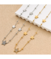 Collares acero Plateado 2610100007724