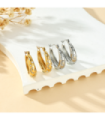 Pendientes acero Dorado 2710100007868