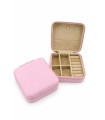 Joyero rosa , Estuche Viaje joyería