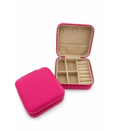Joyero rosa barbie, Estuche Viaje joyería