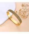 Pulseras brazaletes acero Dorado 2410100010447