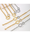 Collares acero Plateado 9994010004251