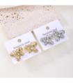 Pendientes acero Plateado 9974010006950