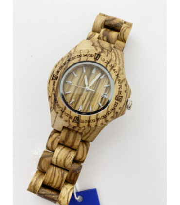 Madera unisex con caja de lino MM2