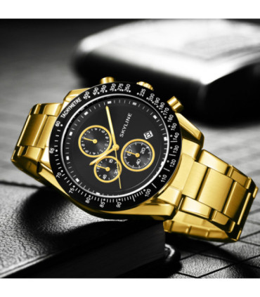 Cronógrafo acero 210902