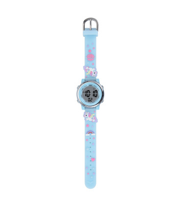 Reloj digital Unicornio azul
