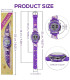 Reloj digital Unicornio morado