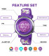 Reloj digital Unicornio morado