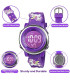 Reloj digital Unicornio morado