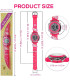 Reloj digital Unicornio rojo