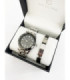 Set de regalo conjuntos hombre acero Con pulsera C-H-A3