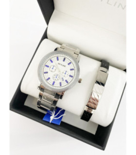 Set de regalo conjuntos hombre acero Con pulsera C-H-A4