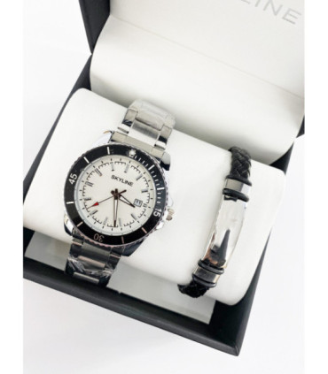 Set de regalo conjuntos hombre acero Con pulsera C-H-A8