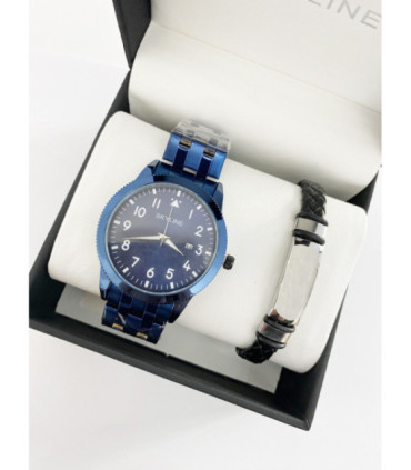 Set de regalo conjuntos hombre acero Con pulsera C-H-A9