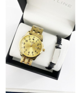 Set de regalo conjuntos hombre acero Con pulsera C-H-A10