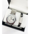 Set de regalo conjuntos hombre acero Con pulsera C-H-A15